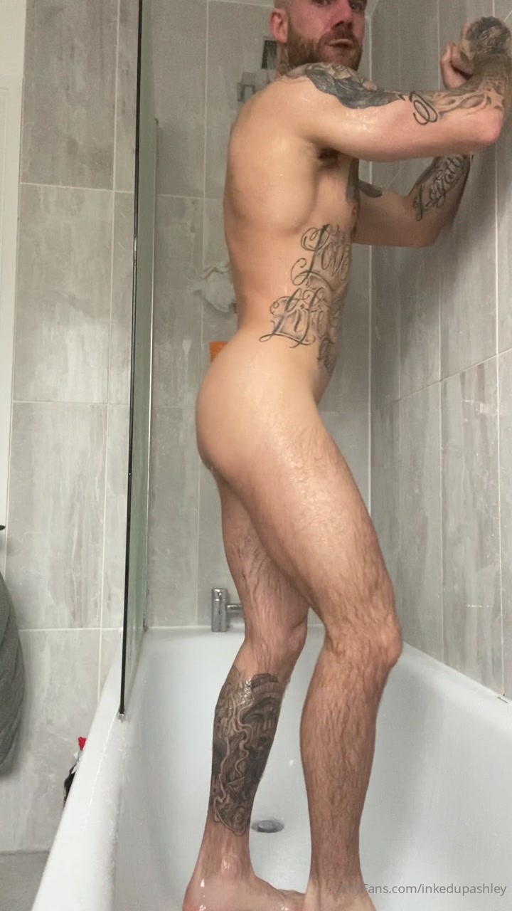 Showing off my body in the shower
