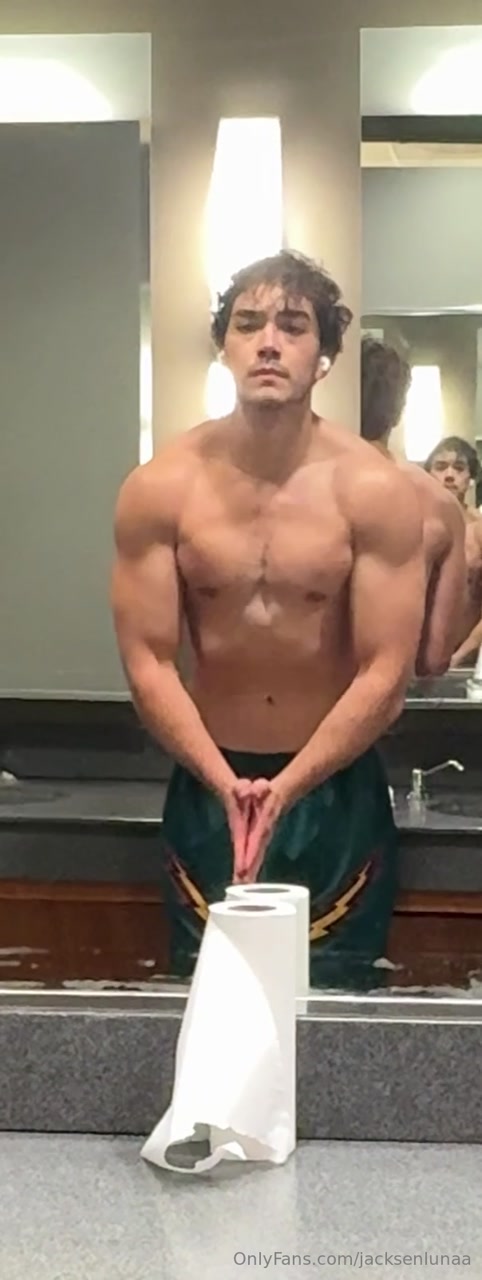 Flexing after a workout