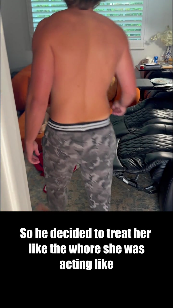 Maybe your girlfriend shouldn't walk around in panties.