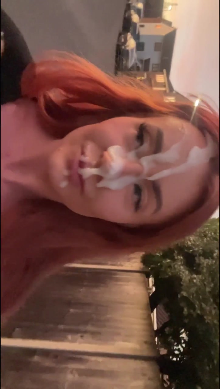 BRITISH STEP MUM takes MASSIVE FACIAL then walks OUT IN PUBLIC!
