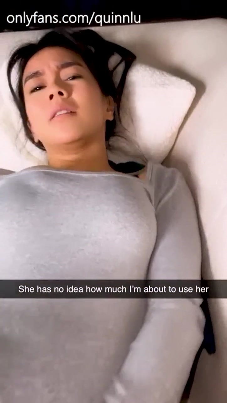 Stepsister caught masturbating was used by stepbro
