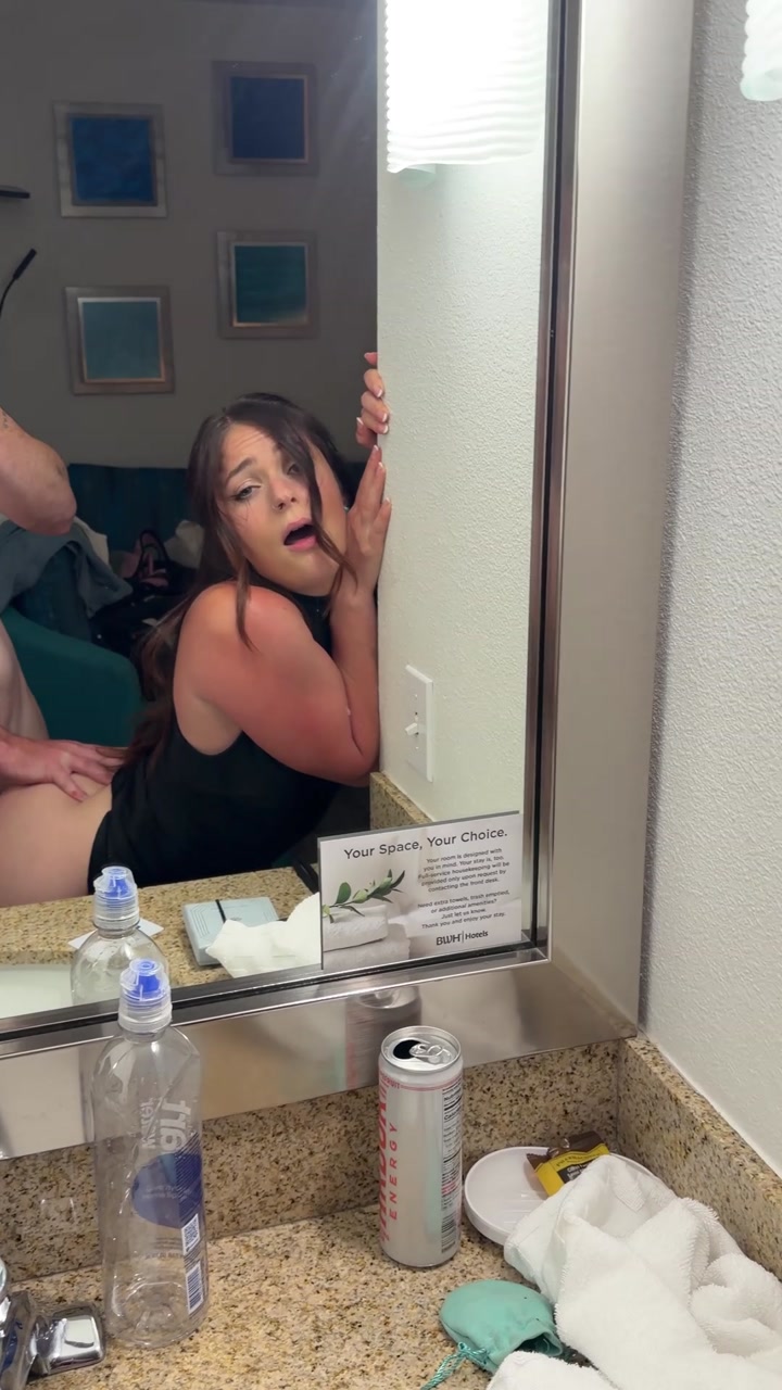 Snuck off from the Pornhub Awards party to get fucked and covered in my dress