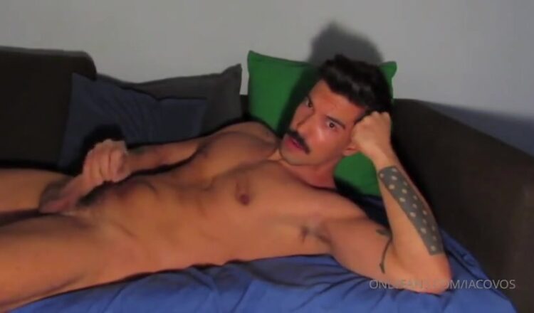 Jerking off and swallowing my load - iacovos