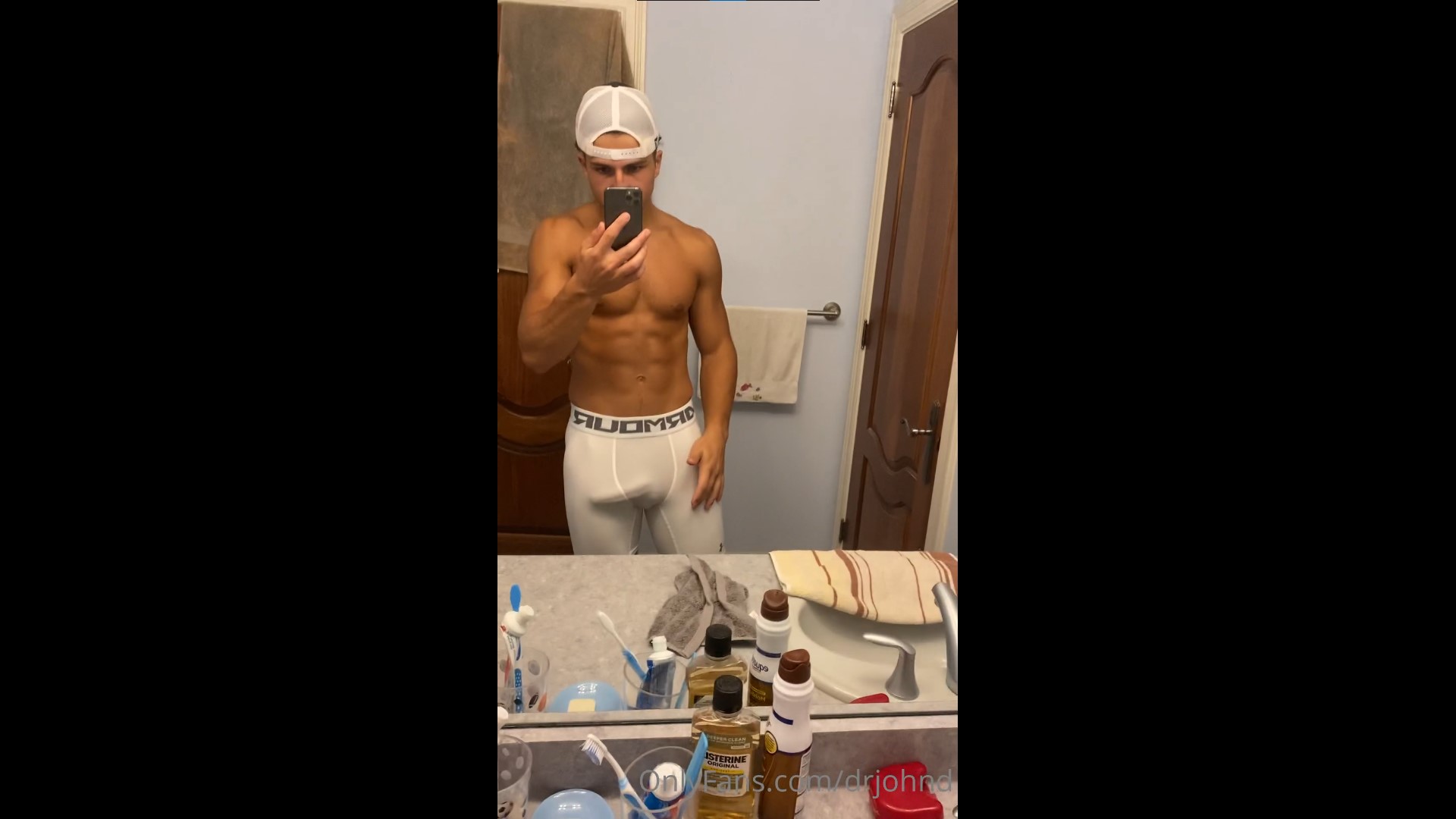 Feeling my hard cock in my underwear - drjohnd