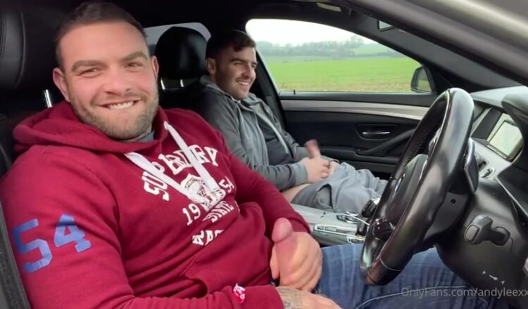 Jerking off with a mate and getting caught - Andy Lee (AndyLeeXXX)