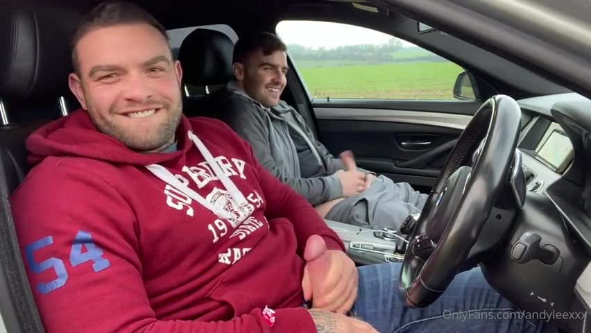 Jerking off with a mate and getting caught - Andy Lee (AndyLeeXXX)