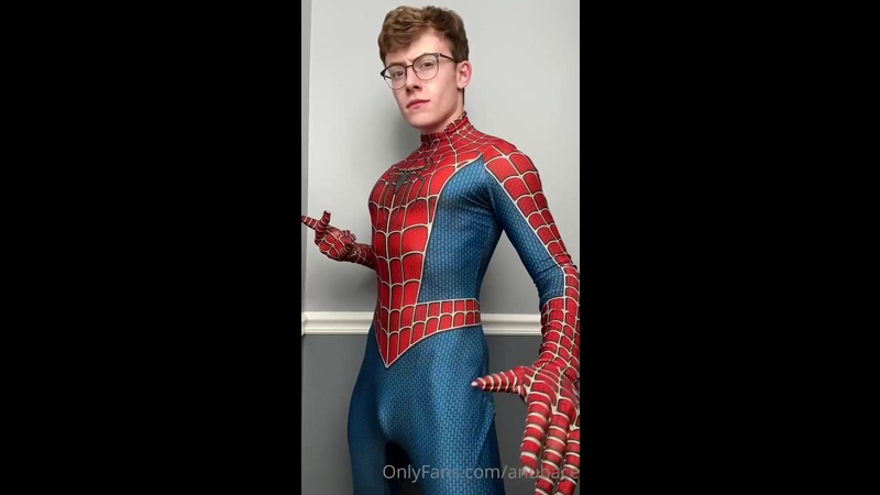 Showing off my Spider-Man costume and my body - Michael Anthony (Anubace)