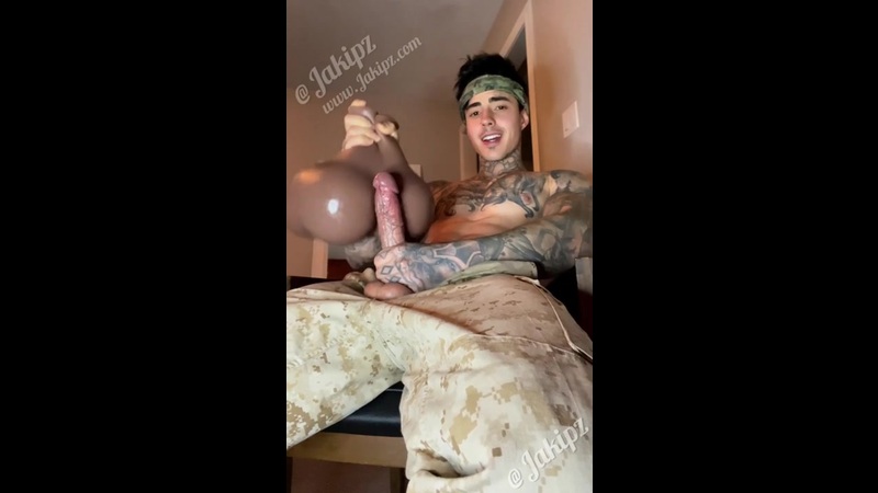 Fucking my toy and shooting my load hands free - Jake Andrich (Jakipz)