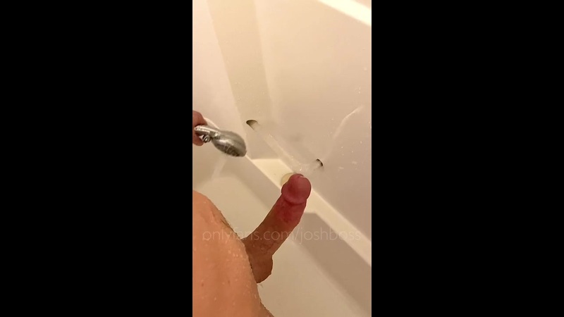 Cumpilation of cumming from the showerhead - Josh Boss (JoshBoss)