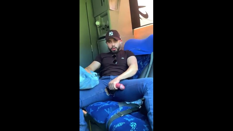 Jerking off while on a bus and trying not to get caught - Matthewbigcock