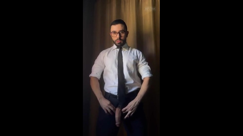Jerking off after work and shooting a big load - Matthewbigcock