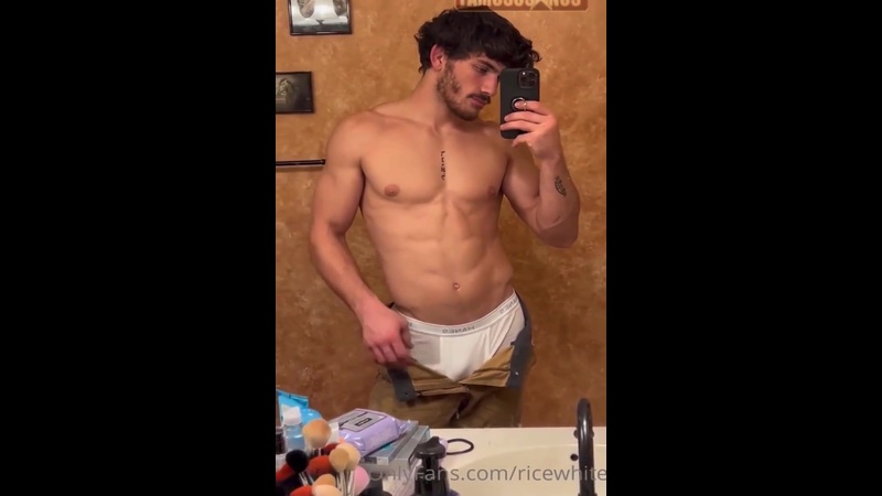 Getting my cock hard in my undewear - Daniel Folkner (ricewhite)