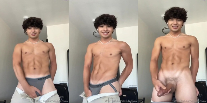 Jerking my young cock until I make myself cum - Nick Fenway (nickfenway)