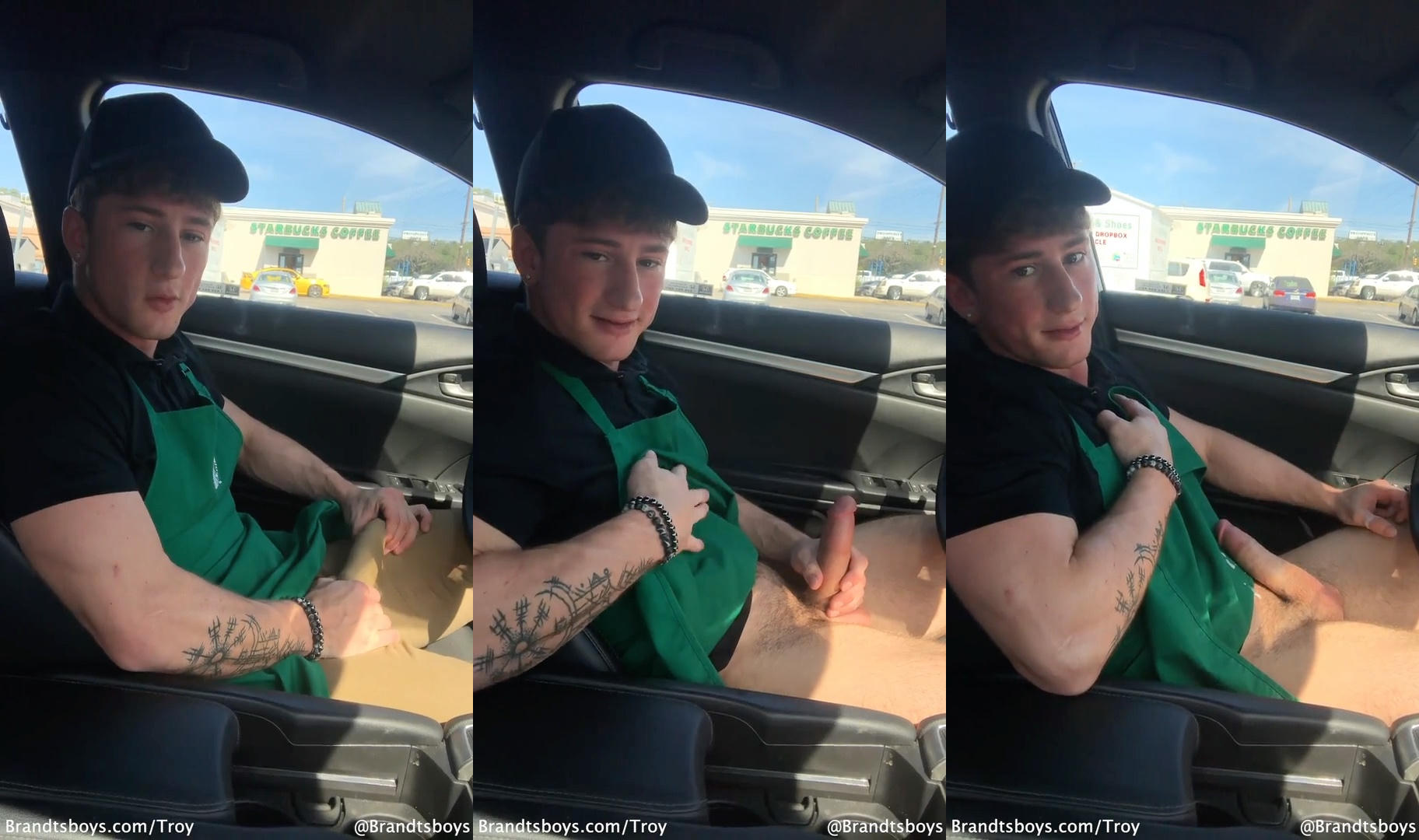 Jerking off while on my lunch break - TroyxBrandt