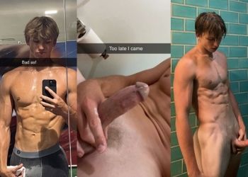 JustTheGays thumbnail for Blonde college athlete jerk compilation - amateur gay porn from OnlyFans, MyVidster, GayForFans and more! -