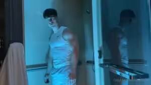 JustTheGays thumbnail for Getting wet in the shower while wearing my gym clothes Nick Sandell - amateur gay porn from OnlyFans, MyVidster, GayForFans and more! - Shower
