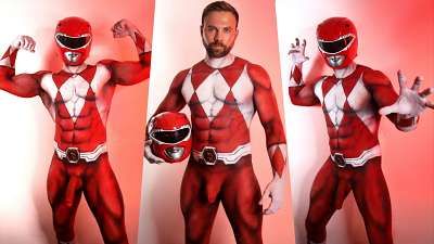 JustTheGays thumbnail for PicAssshole – Power Rangers – MrBritainX - amateur gay porn from OnlyFans, MyVidster, GayForFans and more! - video