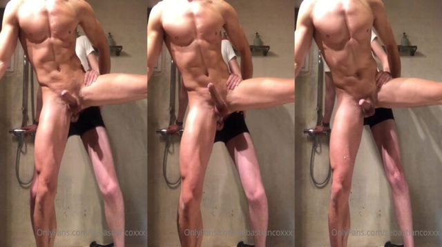 JustTheGays thumbnail for Sebastian Coxxx gets fucked in the shower - amateur gay porn from OnlyFans, MyVidster, GayForFans and more! -