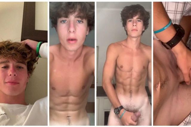 JustTheGays thumbnail for Twink jerk compilation - amateur gay porn from OnlyFans, MyVidster, GayForFans and more! - Compilation, Jerk Off