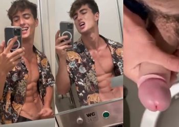 JustTheGays thumbnail for Young twink jerks off in the train bathroom - amateur gay porn from OnlyFans, MyVidster, GayForFans and more! - Jerk Off, Solo, Young & Twink
