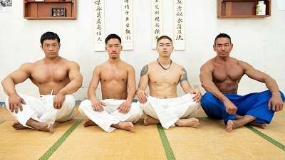 JustTheGays thumbnail for AndreChou79, Tezro_G, Ryuji Suzuki and AlasijiaMuscle group fuck – Judo Camp - amateur gay porn from OnlyFans, MyVidster, GayForFans and more! - Anal, Group, Muscle