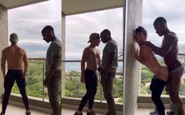 JustTheGays thumbnail for Camilo Cardoba gets fucked by his trainer - amateur gay porn from OnlyFans, MyVidster, GayForFans and more! - Anal, Latin