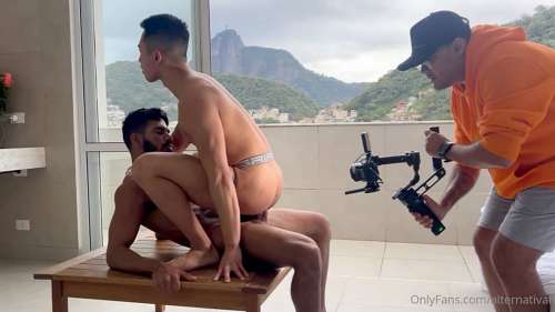 JustTheGays thumbnail for Behind The Scenes – Gael kRiok fucks Eli Shaw - amateur gay porn from OnlyFans, MyVidster, GayForFans and more! - 