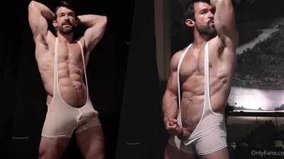 JustTheGays thumbnail for Maximus7871 – Wet Singlet Teasing - amateur gay porn from OnlyFans, MyVidster, GayForFans and more! - video