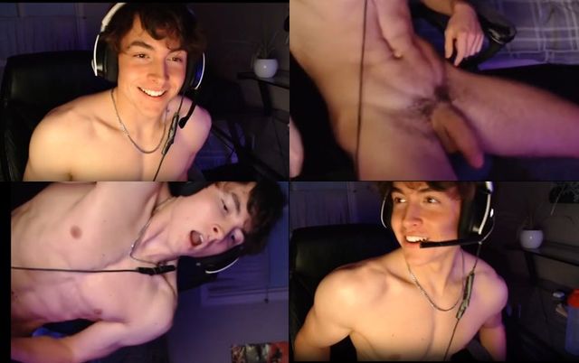 JustTheGays thumbnail for Young guy jerks off while on twitch - amateur gay porn from OnlyFans, MyVidster, GayForFans and more! - Jerk Off, Solo