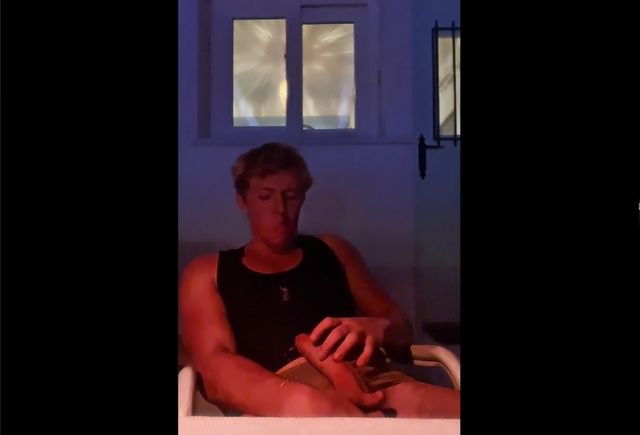JustTheGays thumbnail for Angelicboy – Jerking my big cock - amateur gay porn from OnlyFans, MyVidster, GayForFans and more! - 