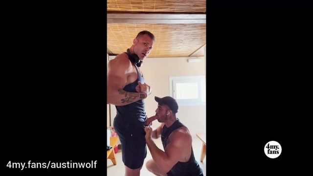 JustTheGays thumbnail for Austin Wolf fucks Daniel Montoya - amateur gay porn from OnlyFans, MyVidster, GayForFans and more! -