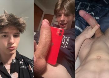JustTheGays thumbnail for Cute twink jerks off - amateur gay porn from OnlyFans, MyVidster, GayForFans and more! - 