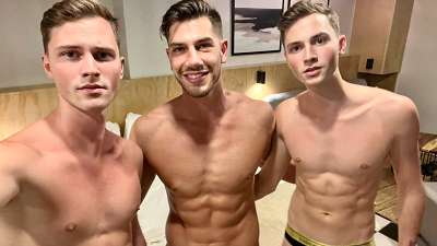 JustTheGays thumbnail for Jordan Starr fucks CzechGayTwins - amateur gay porn from OnlyFans, MyVidster, GayForFans and more! - 