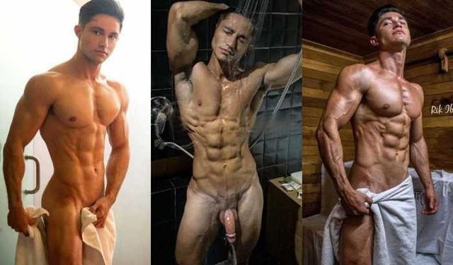 JustTheGays thumbnail for Bodybuilder Gustavo Castrejon Jerk Off Compilation - amateur gay porn from OnlyFans, MyVidster, GayForFans and more! -