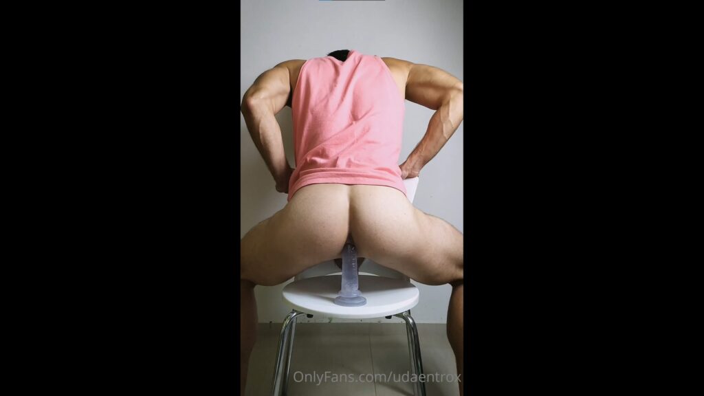 JustTheGays thumbnail for Bouncing on my dildo – Erotripper - amateur gay porn from OnlyFans, MyVidster, GayForFans and more! - 