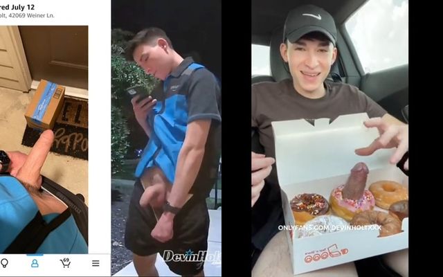 JustTheGays thumbnail for Devinholtxxx video compilation - amateur gay porn from OnlyFans, MyVidster, GayForFans and more! - Compilation, video