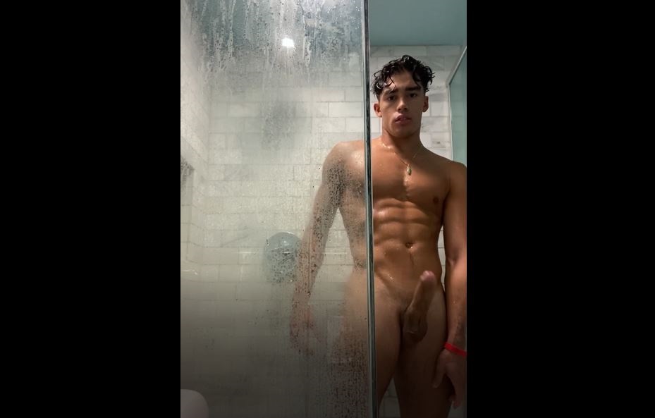 JustTheGays thumbnail for Josh Loz (Jmloz) jerks off in the shower - amateur gay porn from OnlyFans, MyVidster, GayForFans and more! - Jerk Off, Shower, Solo