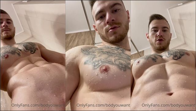 JustTheGays thumbnail for Bodyouwant  – teasing you with my cock - amateur gay porn from OnlyFans, MyVidster, GayForFans and more! - 