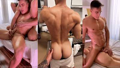 JustTheGays thumbnail for JJ Aussie and Azar Neves fuck - amateur gay porn from OnlyFans, MyVidster, GayForFans and more! - Anal