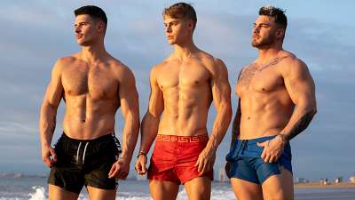 JustTheGays thumbnail for Brotein Shake – William Seed, Malik Delgaty and PeachyyBoy - amateur gay porn from OnlyFans, MyVidster, GayForFans and more! - 