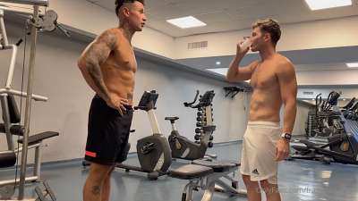 JustTheGays thumbnail for Gian Luca fucks Franco Arias after a workout - amateur gay porn from OnlyFans, MyVidster, GayForFans and more! - Anal, Latin