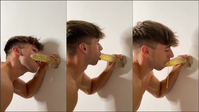 JustTheGays thumbnail for irish-x sucks on a dildo - amateur gay porn from OnlyFans, MyVidster, GayForFans and more! - 