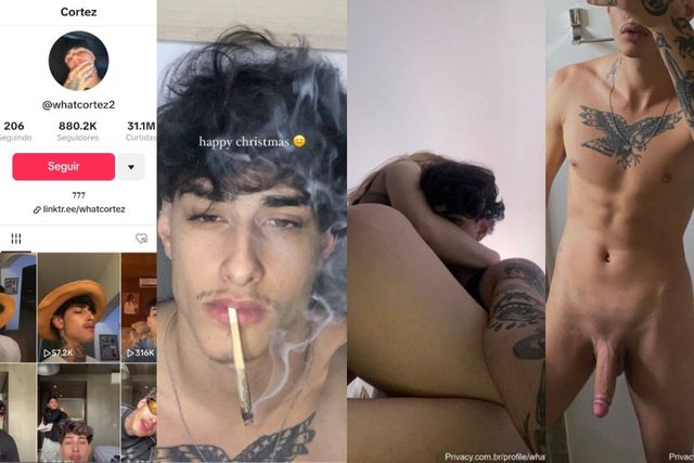 JustTheGays thumbnail for tiktoker WhatCortez – leaked tiktok videos - amateur gay porn from OnlyFans, MyVidster, GayForFans and more! - 
