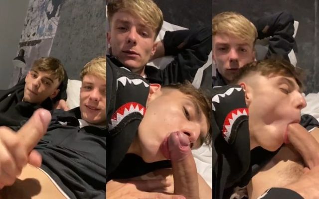 JustTheGays thumbnail for Callumandcole – hot suck session - amateur gay porn from OnlyFans, MyVidster, GayForFans and more! - Oral, Shorts, Young & Twink