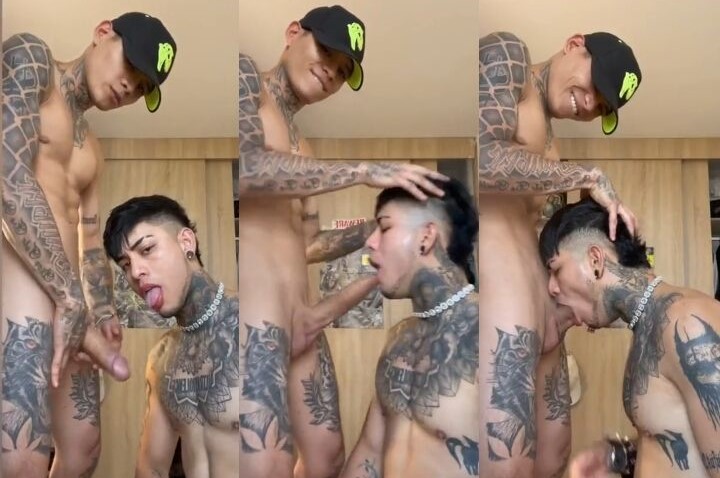 JustTheGays thumbnail for demondsex18  – throat fucking - amateur gay porn from OnlyFans, MyVidster, GayForFans and more! - 
