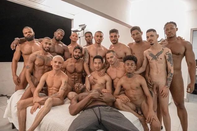 JustTheGays thumbnail for Eli Shaw Gangbang - amateur gay porn from OnlyFans, MyVidster, GayForFans and more! -