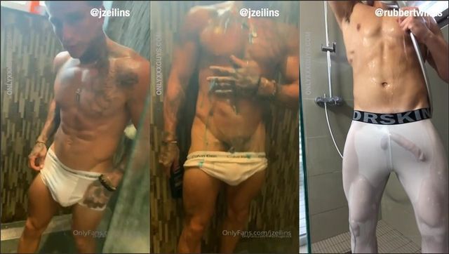 JustTheGays thumbnail for Hot shower compilation - amateur gay porn from OnlyFans, MyVidster, GayForFans and more! - Compilation, Shower