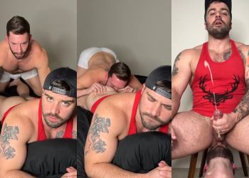 JustTheGays thumbnail for Jordan gets rimmed by Kyle - amateur gay porn from OnlyFans, MyVidster, GayForFans and more! - 