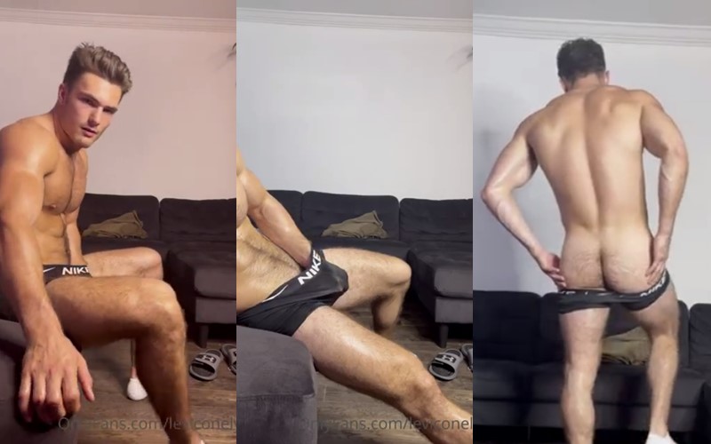 JustTheGays thumbnail for Model Levi Conely shows off his body - amateur gay porn from OnlyFans, MyVidster, GayForFans and more! - 