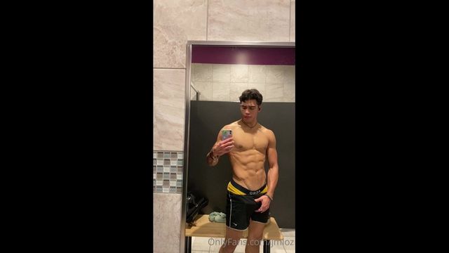 JustTheGays thumbnail for Showing off my dick in the gym changeroom – Josh Loz (jmloz) - amateur gay porn from OnlyFans, MyVidster, GayForFans and more! -